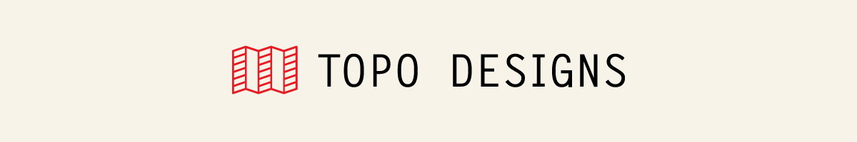 Topo Designs Home Page