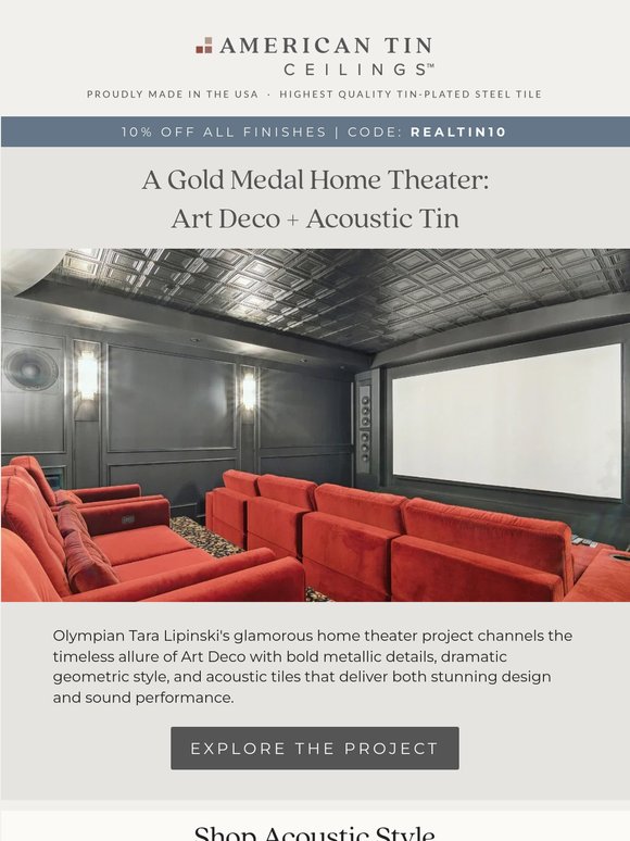 ✨Glamorous Design. Immersive Sound.
