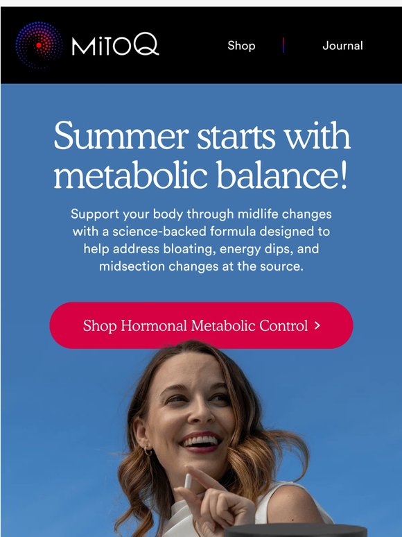 Support midlife metabolism this summer!
