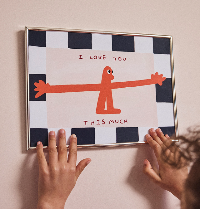 I Love You This Much Art Print