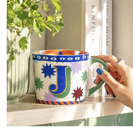 Personalised Alphabet Mugs
