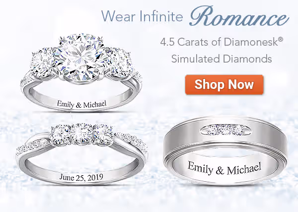 Say 'I do' to the perfect ring with bridal sets for any budget. And the personalization is on us!