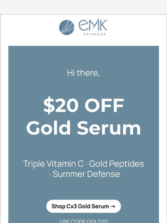 Beneath the sunscreen, your skin needs this.