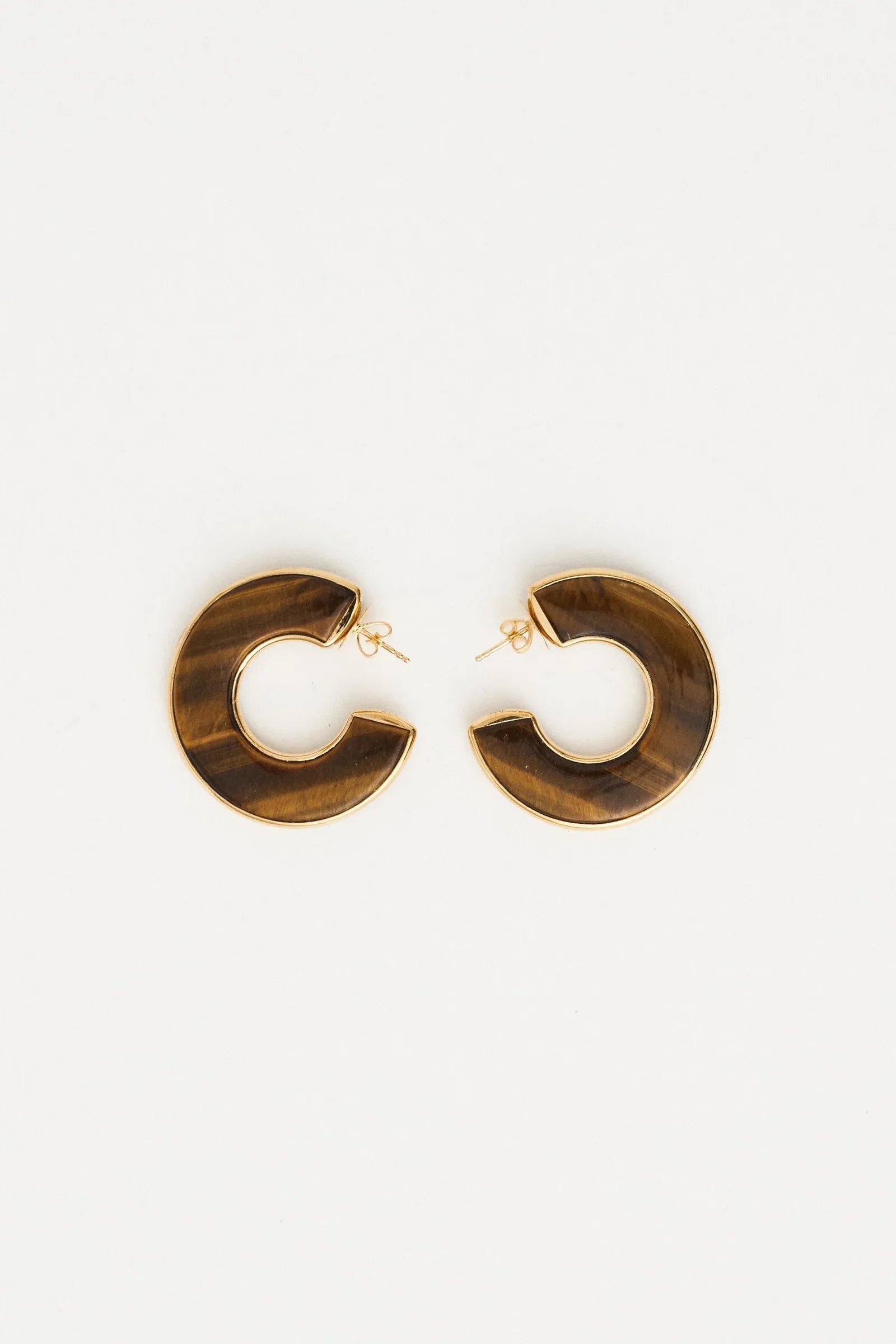 Image of The Stone Hoop in Tiger's Eye