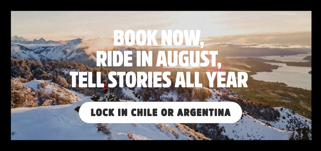 Book. Now - Lock In Chile or Argentina 