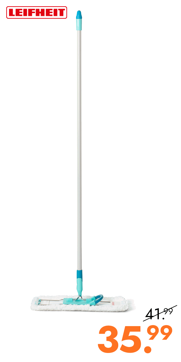 Vloerwisser Profi XL Micro Duo voor 35.99