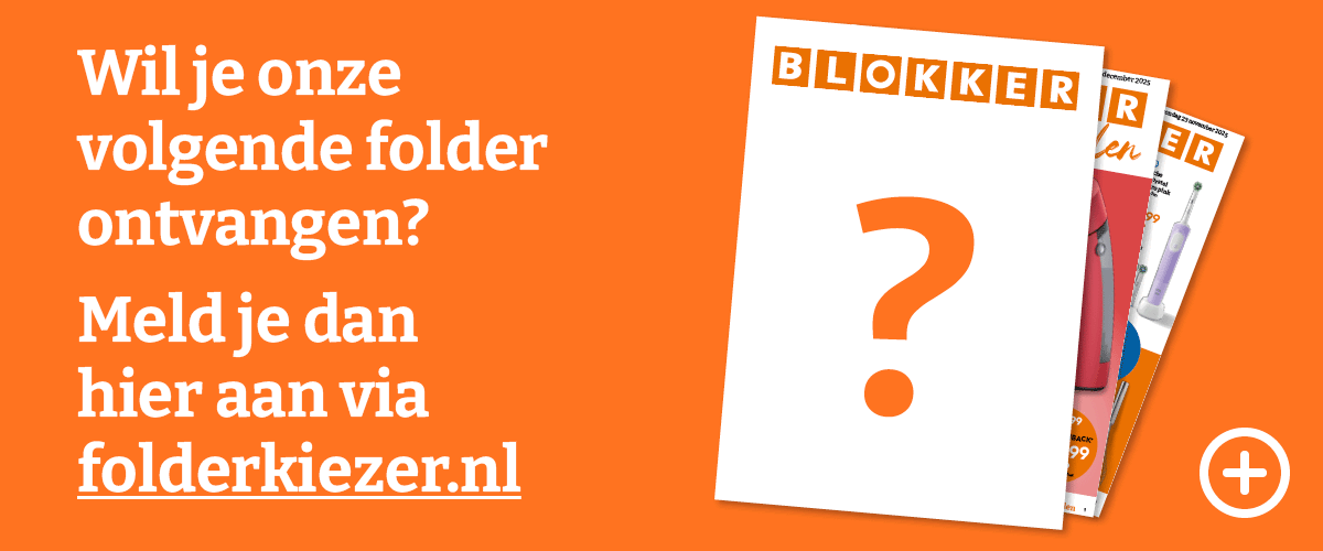 Bekijk de Blokker folder