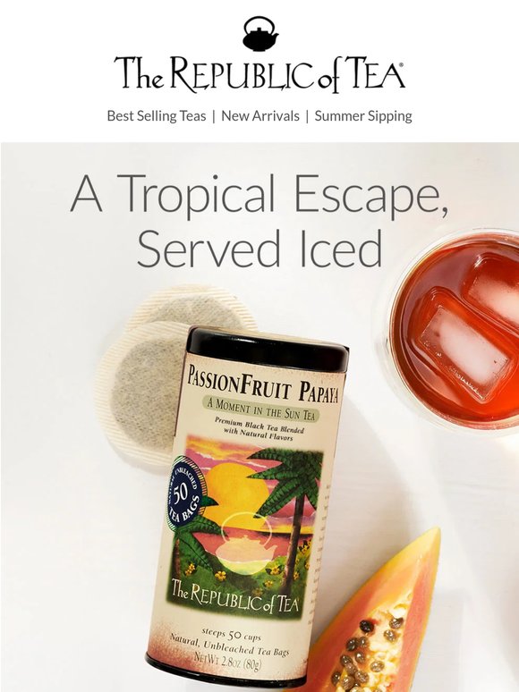 A Tropical Escape, Served Iced