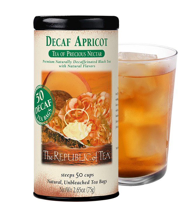 Decaf Apricot Black Tea Bags