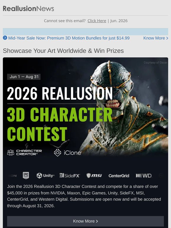 3D Contest | Free Software for Mainstream Creators