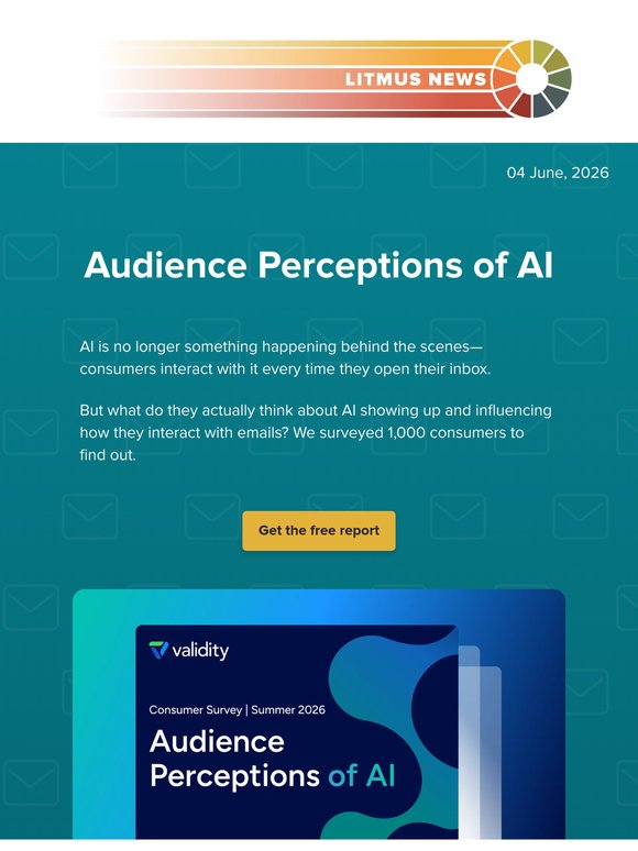 Audience perceptions, an enterprise report, and more