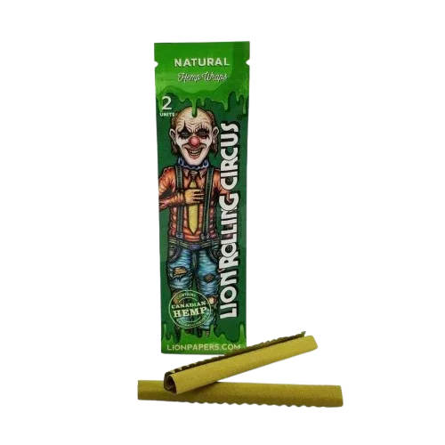 Hemp Wraps Lion Rolling