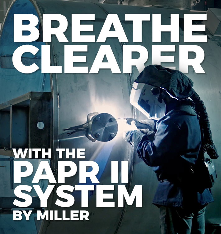 Miller PAPR II System w/T94i-R XL Helmet