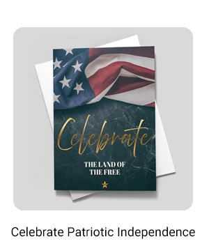 Celebrate Patriotic Independence Card