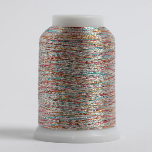 Image of Superior Metallics #031 Variegated Silver 1,090 yd. Mini Cone