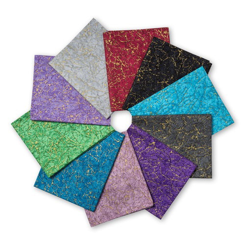Image of Quartz Metallic Tonals Fat Quarter Sampler - 10 Pieces