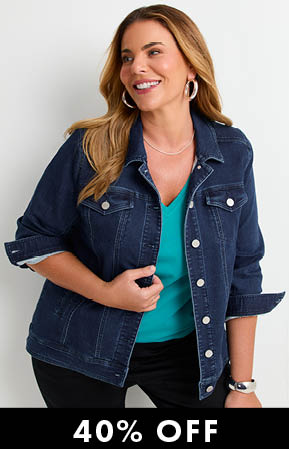 The Signature Denim Jacket in Mid Indigo