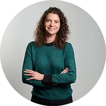 Portrait von Kristin Eisenberg, Produkt Managerin & Oenologin