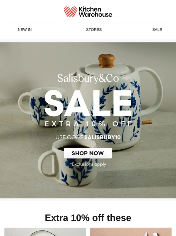 EXTRA 10% OFF: Salisbury & Co