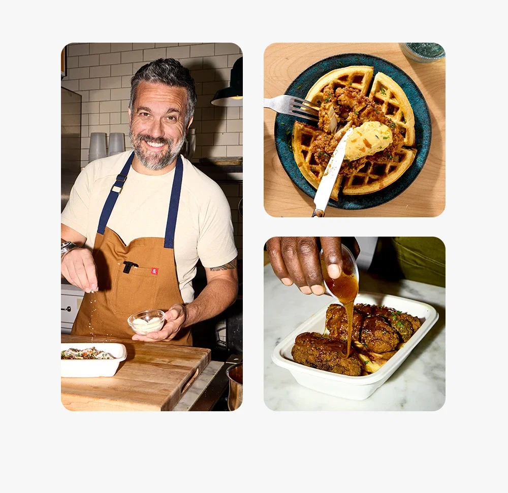 Our meals are made fresh by real chefs in local kitchens and delivered weekly