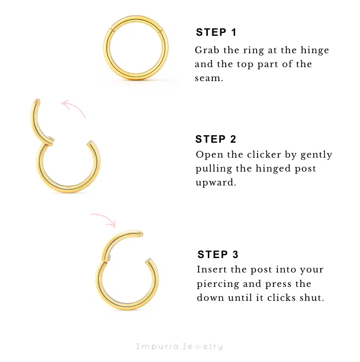Easy To Open Clicker Hoop