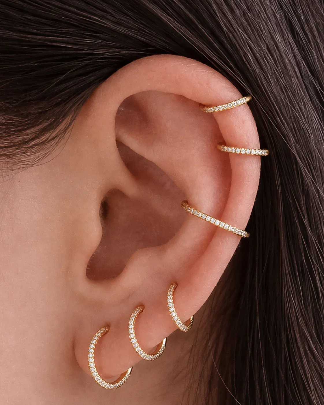 Glitter Hoop Ring Clicker