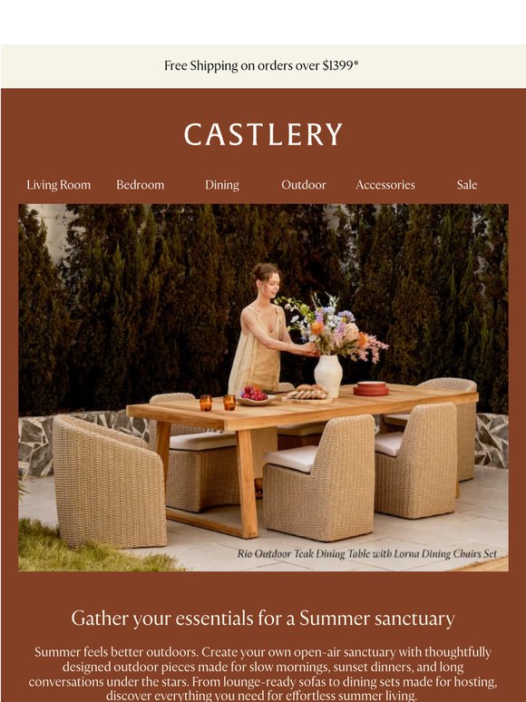 Create your Summer sanctuary
