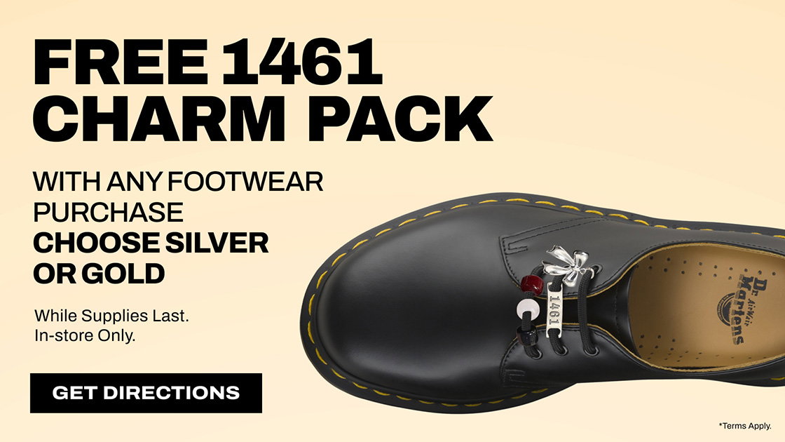 Free 1461 Charm Pack in stores only | Find a store