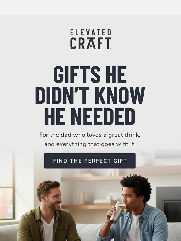 Shake up a gift for Dad
