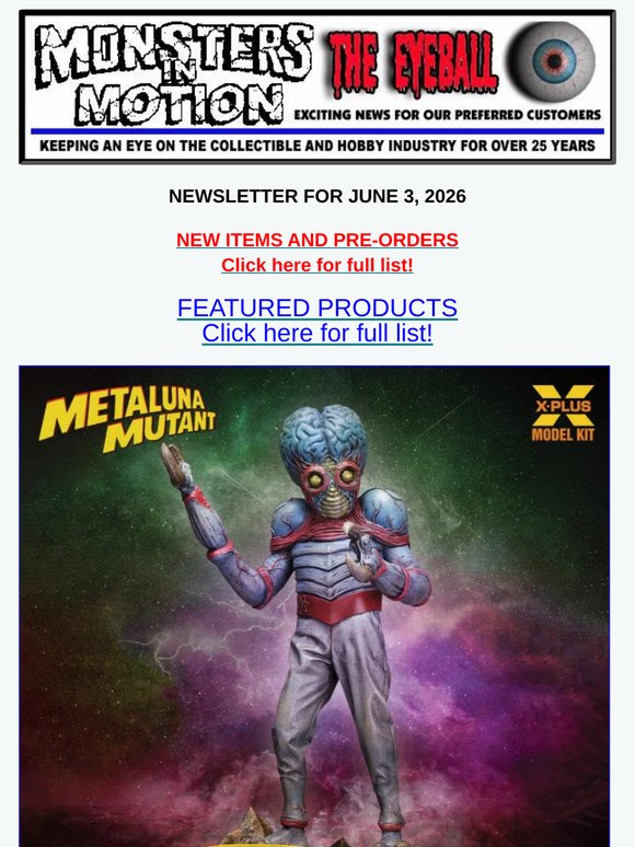 Godzilla 2025, Lost Boys, Elvira, Romulan Captain Kirk and More...