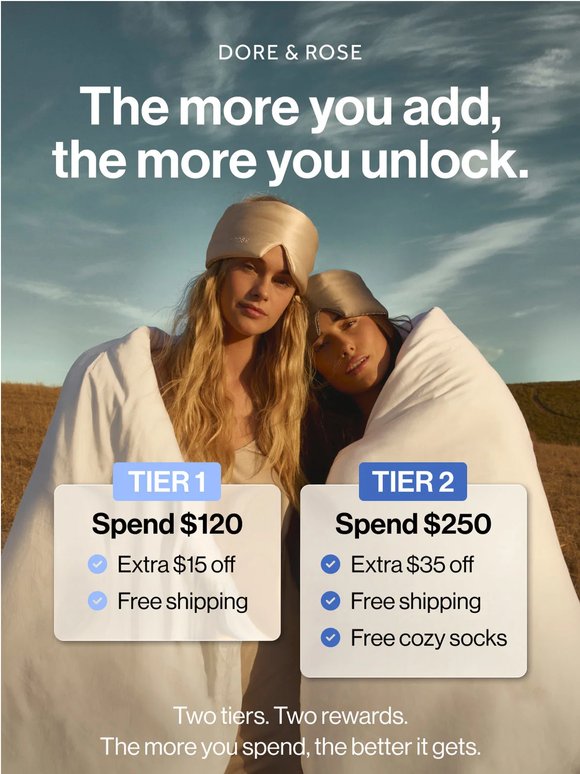 The more you spend, the more you save