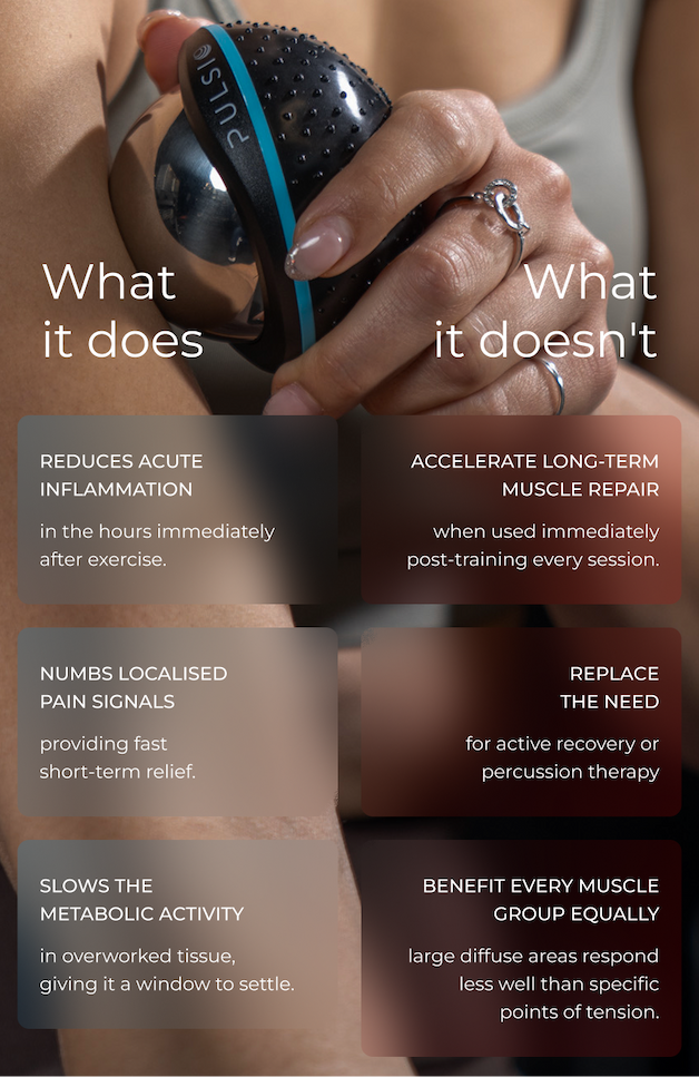What it does vs What it doesn't infographic