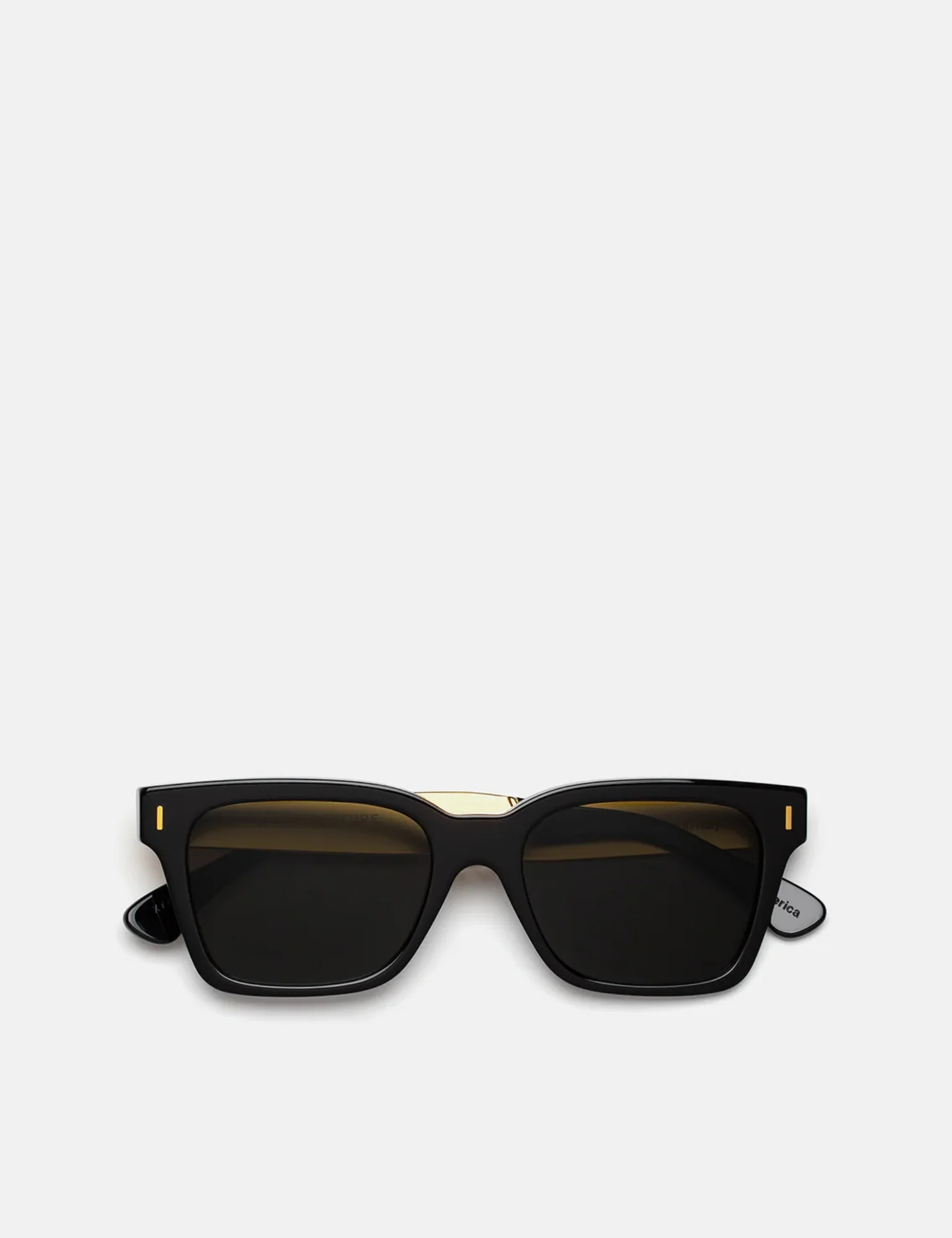Image of RetroSuperFuture America Francis Sunglasses - Black