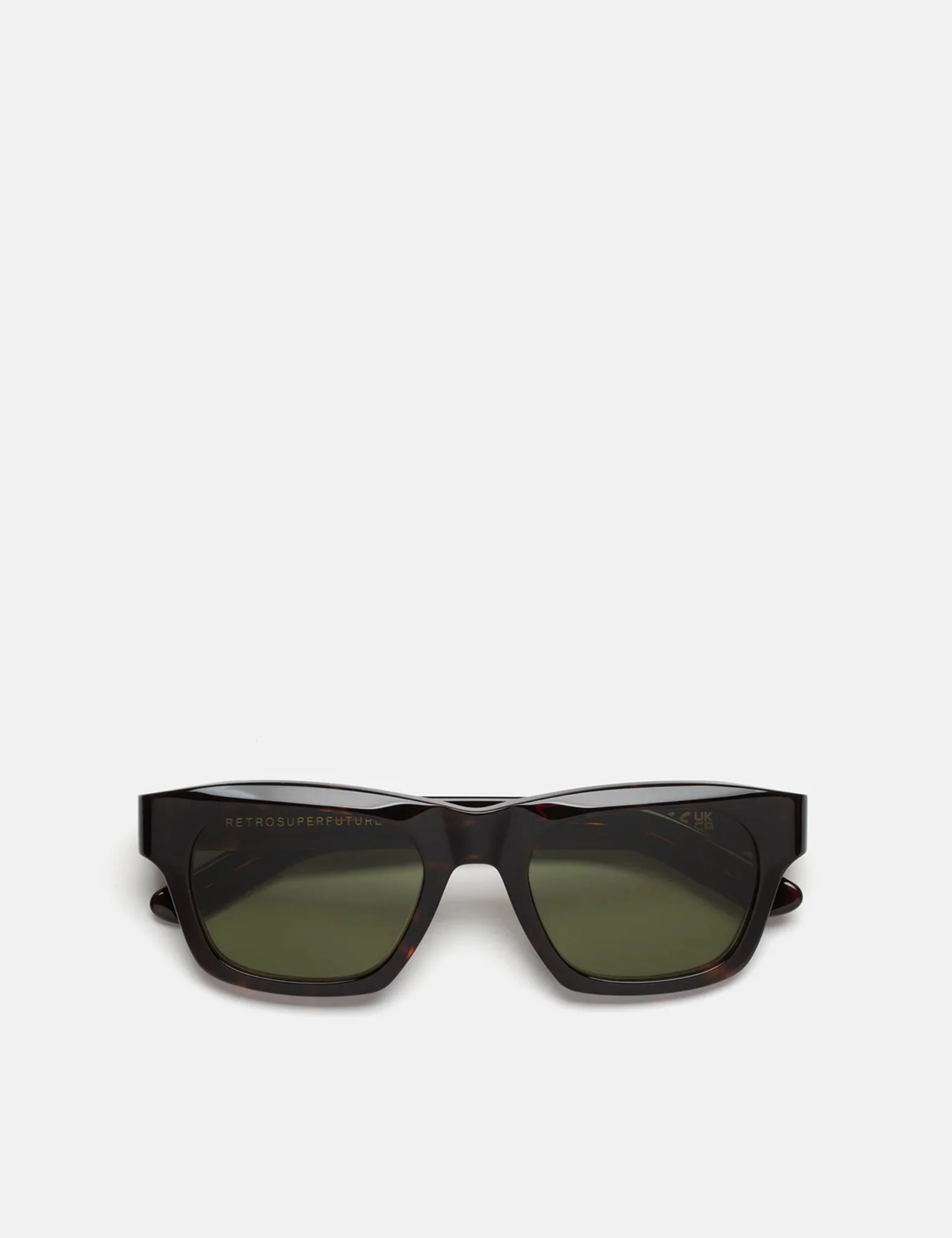 Image of RetroSuperFuture Sintesi 3627 Sunglasses Havana/Green