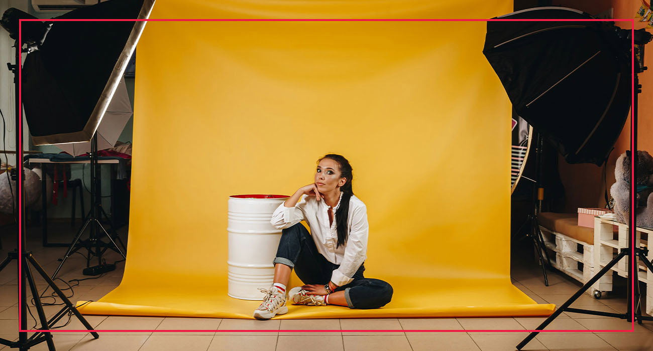 Aktionen für die Studiofotografie