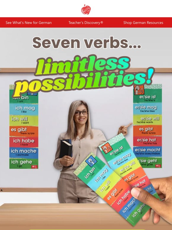 Start Next School Year with Just 7 German Verbs
