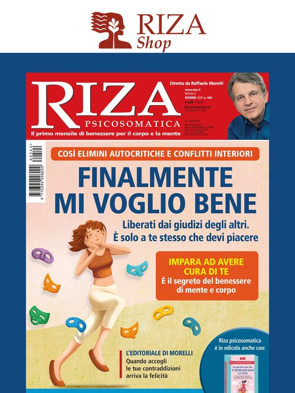 Riza Psicosomatica: 12 numeri a soli € 29.90
