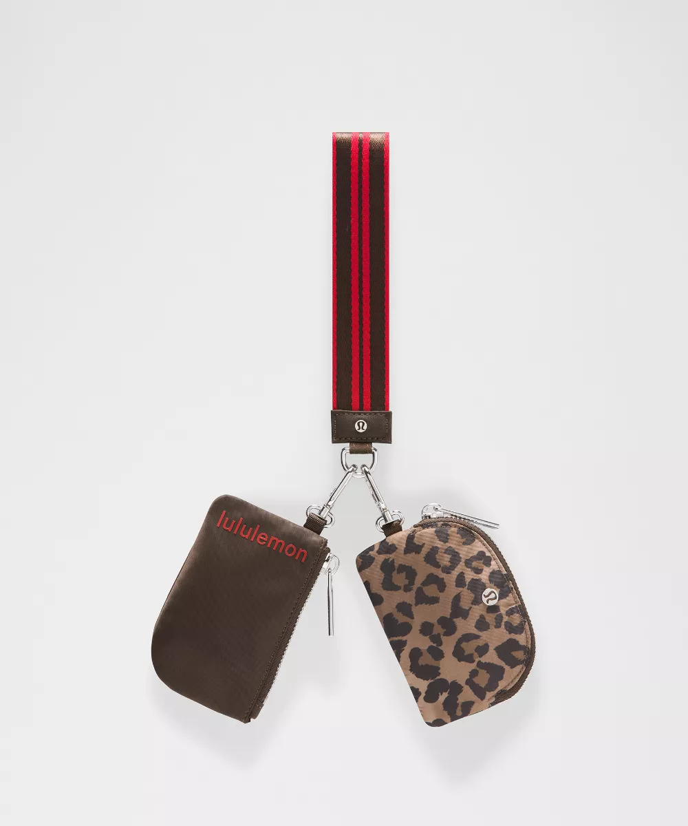 Dual Pouch Wristlet
Leopard