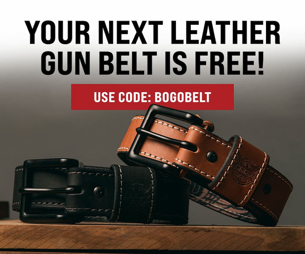 Shop BOGO Leather Gun Belts