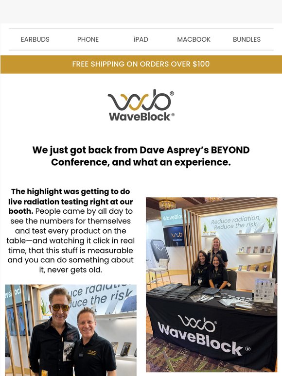Dave Asprey’s BEYOND Conference: a huge thank you