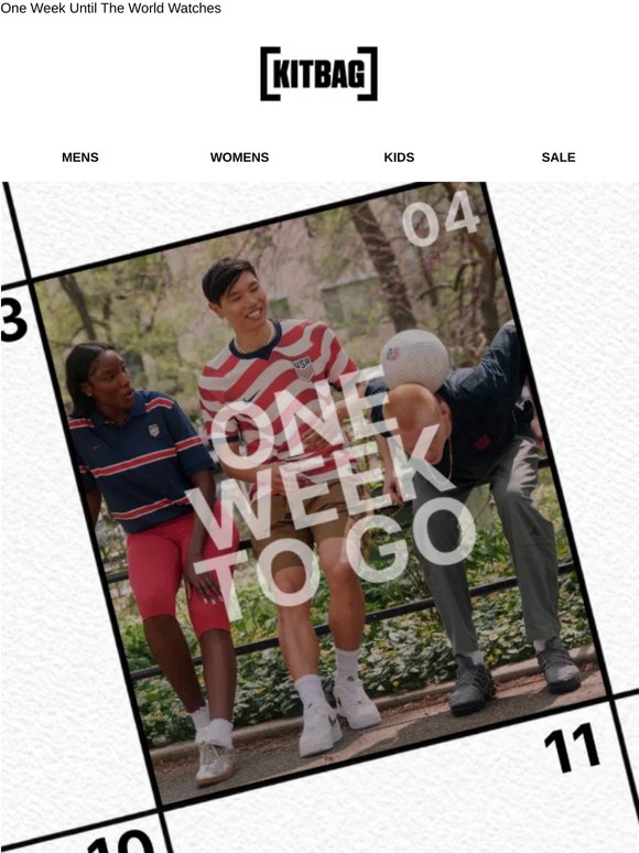 The Wait Ends In One Week… 🌎🏆