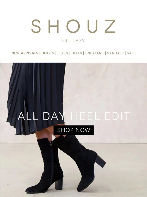 All day heels, finally.