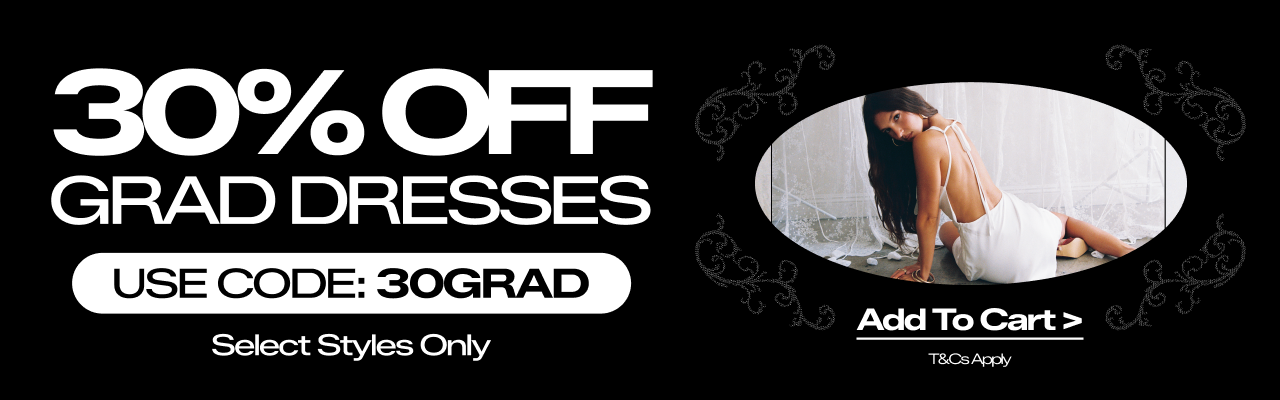 These grad dresses are 30% off rn!! 