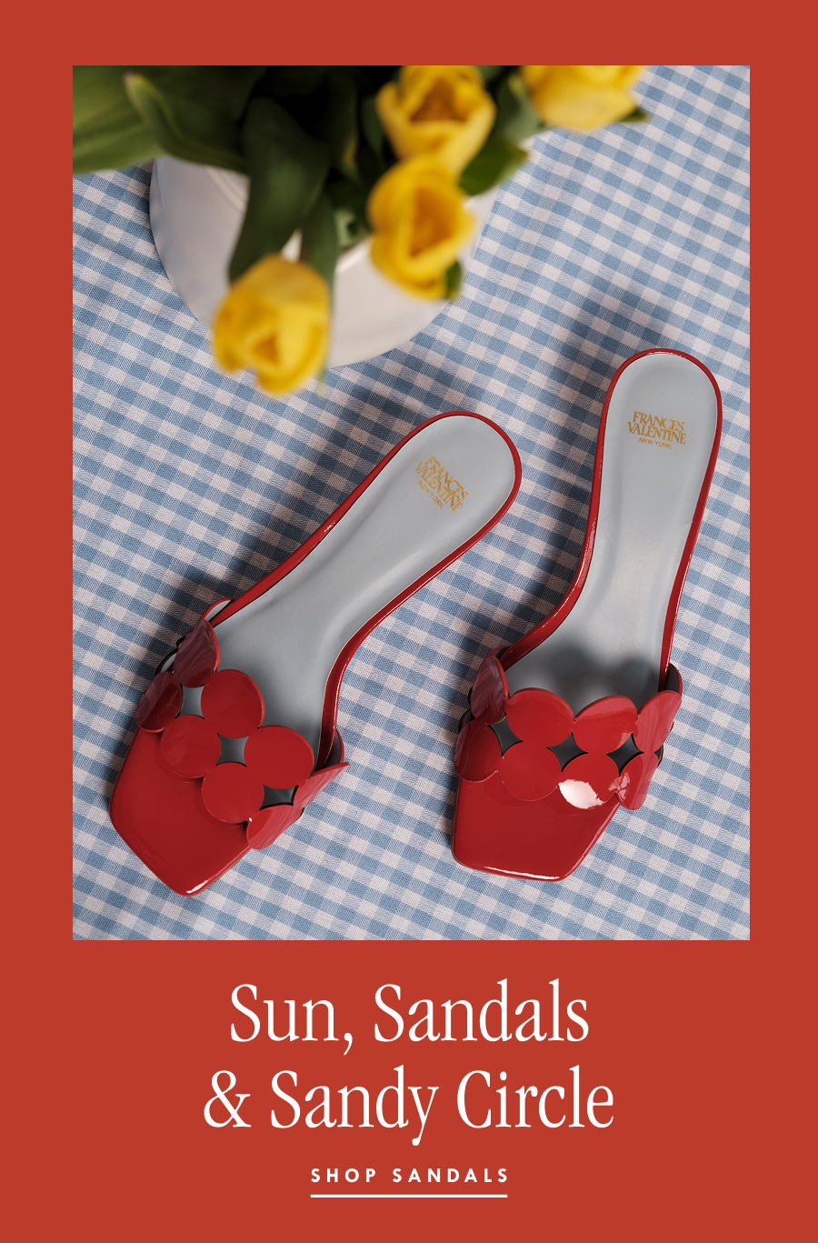 Sun, Sandals & Sunny Circle 