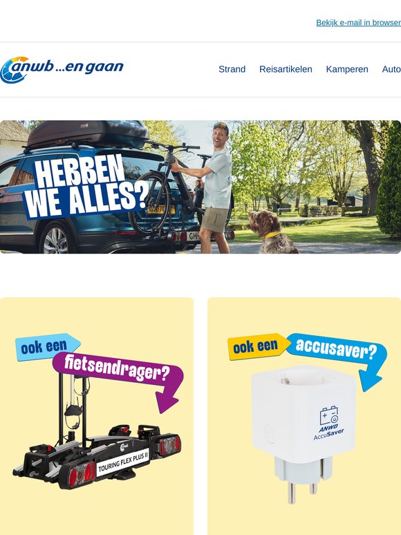 Het regent vakantiedeals | AccuSaver 2 voor 99,- 🪫
