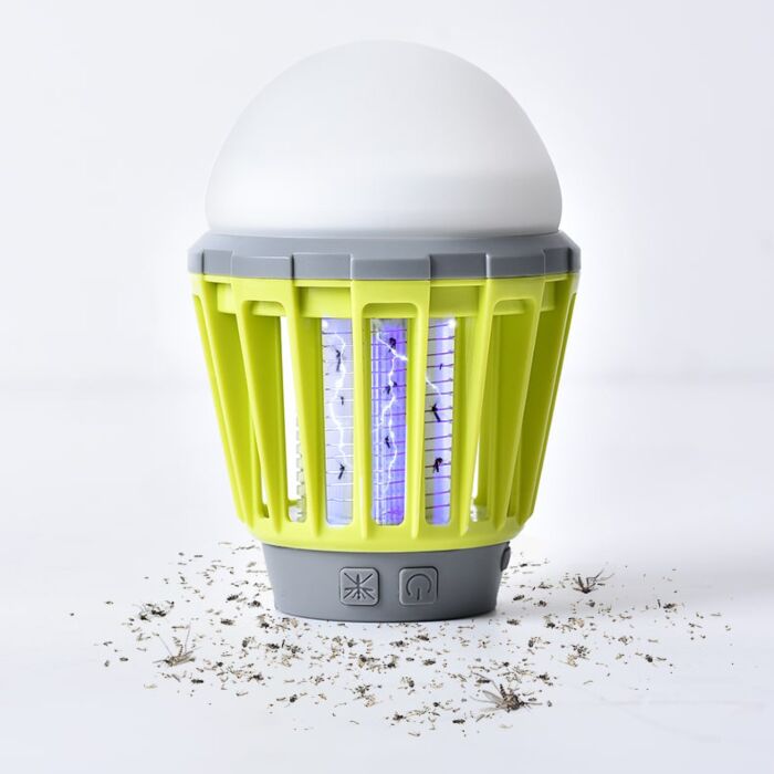 Ohmex Moskito-Killer Lampe 3.7V, regendicht, mit Akku und USB-Ladung