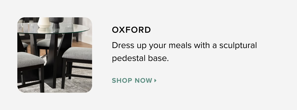 Oxford Glass Round Table