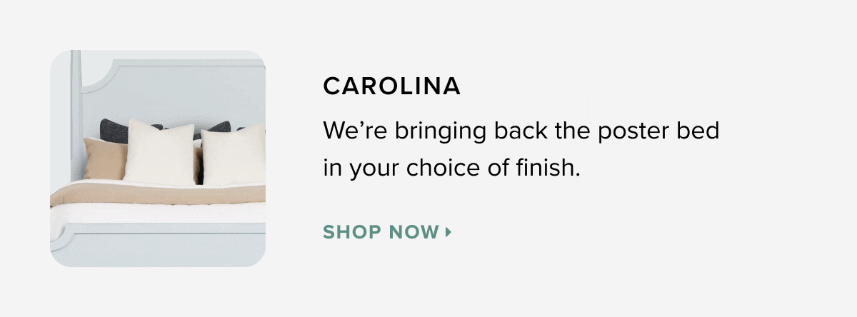 Carolina Poster Queen Bed