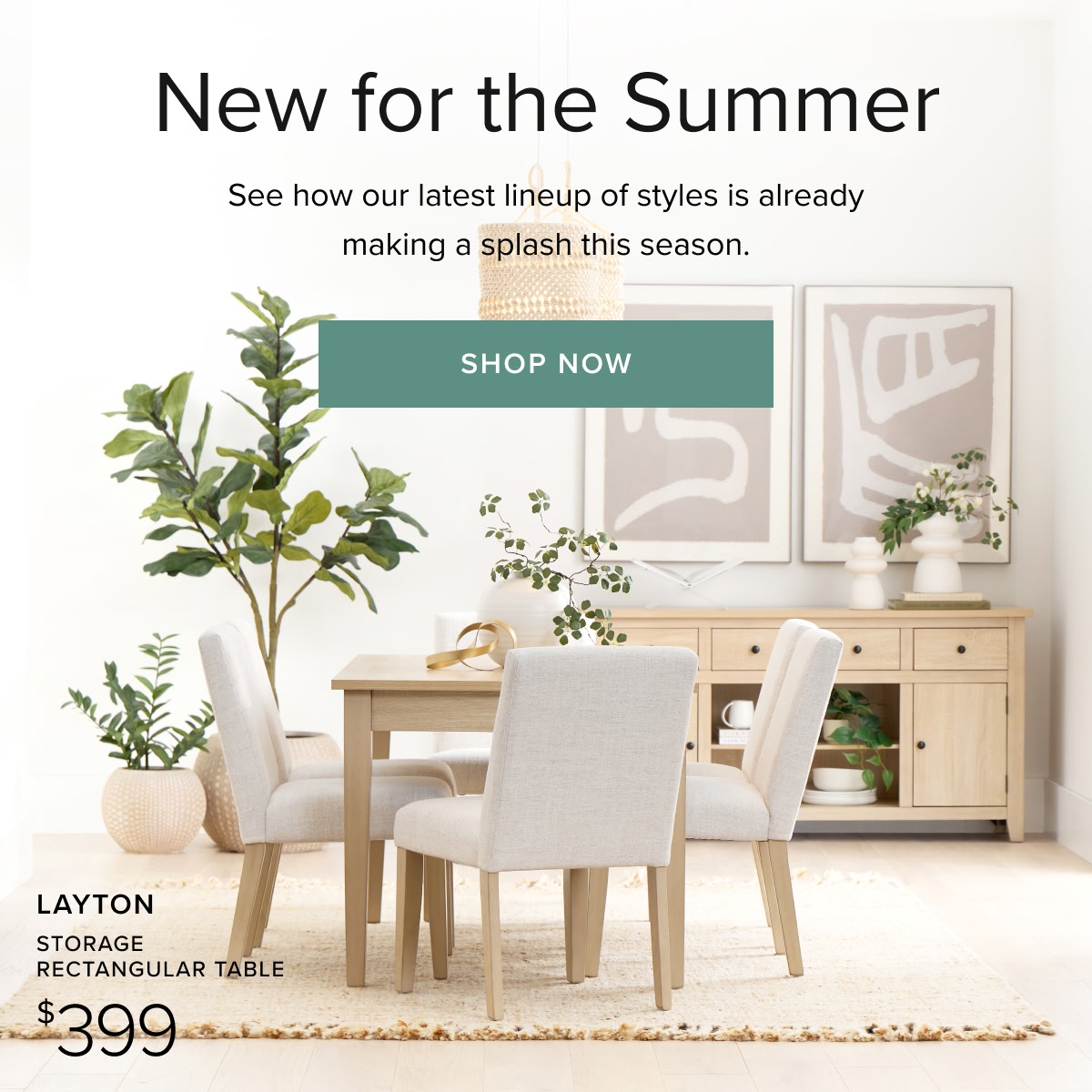 New For The Summer. Shop Now