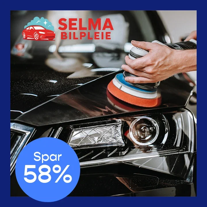 Gi bilen en komplett fullshine hos Selma bilpleie på Økern